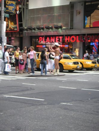 naked cowboy